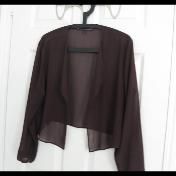 Burgundy 2 piece floor length gown - Picture 2 of 2